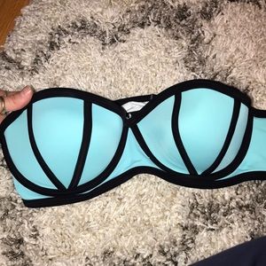 pink bathing suit top